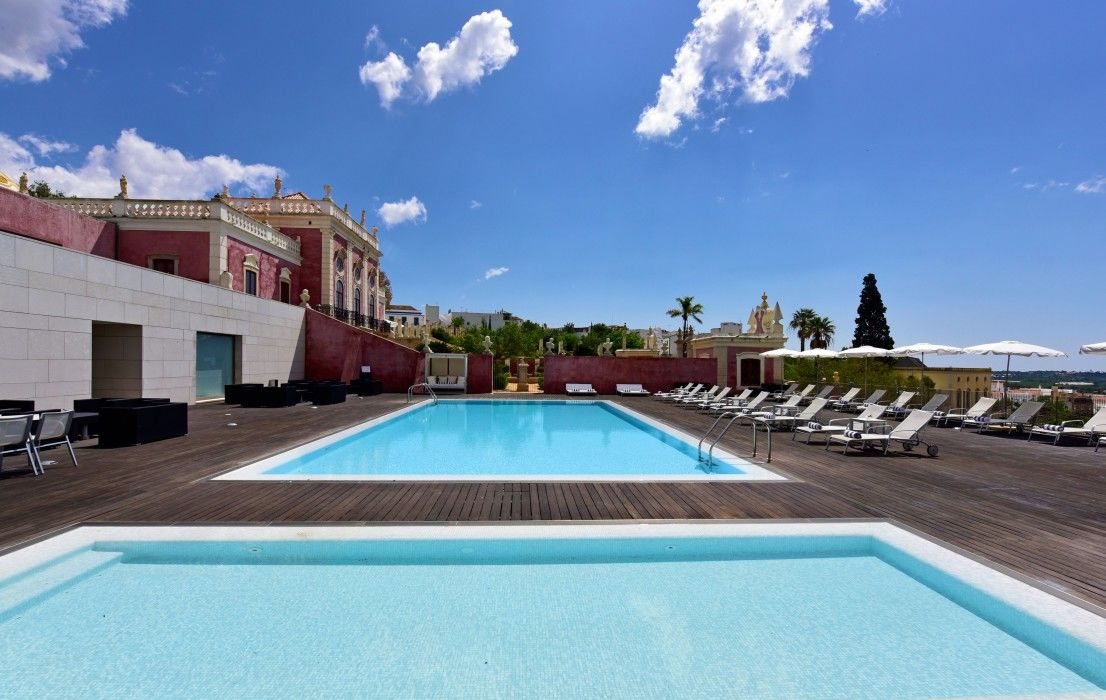 Pousada Palacio De Estoi - Small Luxury Hotels Of The World Dış mekan fotoğraf The swimming pool